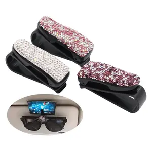 Araba gözlük vaka oto güneşlik gözlük tutucu güneş gözlüğü klip kart tutucu gözlük aksesuarları araba aksesuarları iç