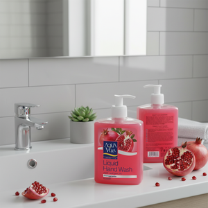 AquaVera 500 ml Pomegranate Scented Water-Based <b>Hand</b> Sanitizer Antiseptic Liquid <b>Soap</b> Chemical <b>Hand</b> Washing Toilet Use ISO/GMP - Product Image 3
