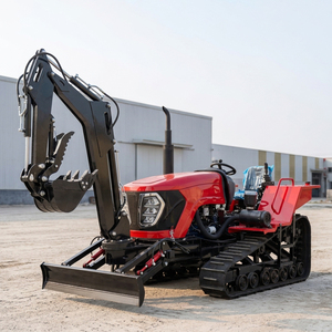 Tracteur agricole à faible puissance, mini-tracteur agricole polyvalent pour terres arides et rizières, 50 ch, 80 ch, 100 ch - Product Image 1