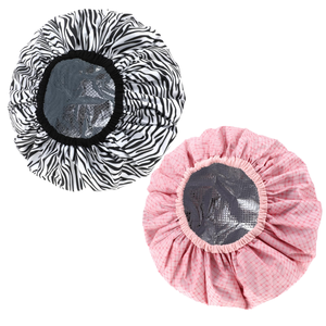 Masque capillaire auto-chauffant en aluminium, <span class=keywords><strong>bonnet</strong></span> <span class=keywords><strong>de</strong></span> soin capillaire à double couche, imperméable et antistatique pour la douche - Product Image 1