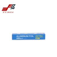 Feuille d'aluminium 200Sq. Ft Restaurant Home Usage Rouleau d'emballage en aluminium jetable pour la cuisson des friteuses et des fours à air comprimé