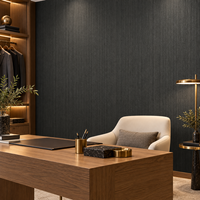 Autocollant mural 3D en PVC à effet bois, autocollant adhésif imperméable et effaçable pour salon, chambre à coucher, cuisine