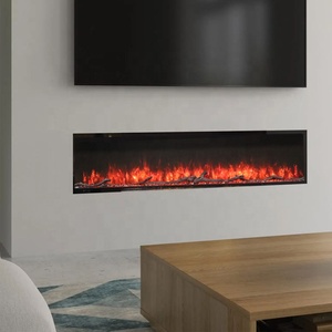 Chimenea eléctrica <span class=keywords><strong>Artificial</strong></span> de 40, 50, 60, 70, 80 y 90 pulgadas, 3D, Media pared - Product Image 3