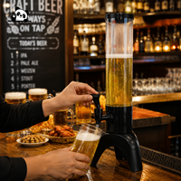Distributeur de bière commercial portable avec robinet pour bar, restaurant, fête, usage domestique