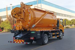Camion aspirateur d'égouts Shacman G1 11m³ équipé d'une pompe de lavage haute pression industrielle 22MPa et d'une grande pompe à vide d'aspiration - Product Image 6