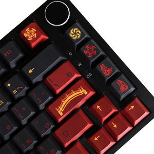 Cherry Profile <span class=keywords><strong>GMK</strong></span> Higanbana <span class=keywords><strong>Keycaps</strong></span> Dye Sublimation Pbt 129 touches pour clavier mécanique 61/64/87/104/108 Mx Switch - Product Image 2