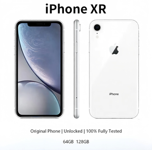 Wholesale Cheap Used <strong>iPhone</strong> <strong>XR</strong> Original Unlocked A+ Grade Fully Tested <strong>64GB</strong> 128GB Smartphone - Product Image 1