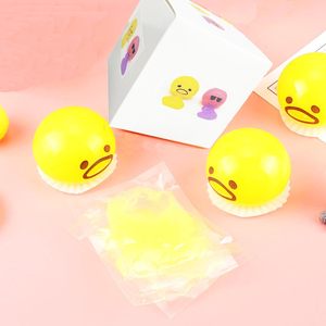 Vomiting <b>Egg</b> Stress Ball Puking <b>Egg</b> Lazy <b>Egg</b> Yolk Novelty Stress Relief Squeeze Toy Funny Gift High Quality Plastic Gag Toy - Product Image 4