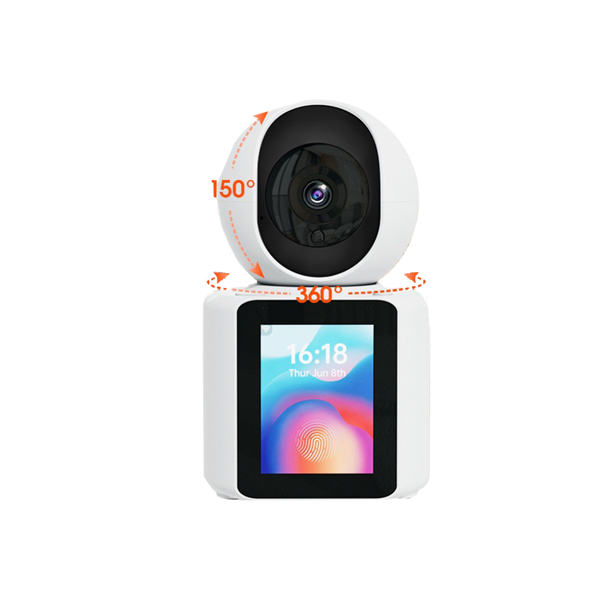 V360 Proアプリ対応HD1080Pネットワークカメラ 360度回転対応