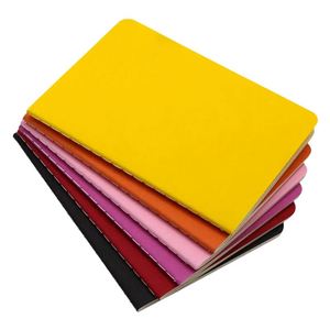 Cuaderno Clásico A5 A6 Arcoíris Sólido para Oficina, Escuela, Estudiantes, Libro de Ejercicios con Líneas y Cuadrículas, Hojas Personalizables, Papelería - Product Image 4