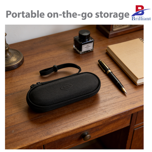 Astuccio Rigido per Penne Stilografiche, Organizzatore Portatile Compatibile con Parker, <span class=keywords><strong>Pelikan</strong></span>, Sheaffer e Altri, Ideale per Viaggi - Product Image 6