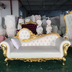 Divano Reale Indiano per Sposi, Poltrona Nuziale per Palco Matrimoniale in Vendita - Product Image 1