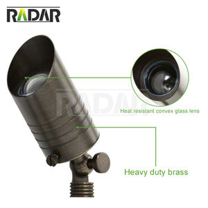 Projecteur de paysage en laiton, imperméable conforme à la norme <span class=keywords><strong>IP65</strong></span>, éclairage d'extérieur à faible tension, <span class=keywords><strong>transformateur</strong></span> - Product Image 3