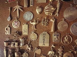 सिक्का डिय धातु चांदी के गहने सोने की प्लेटेड कस्टम डिजाइनर स्टेनलेस स्टील फाइन फैशन पेंडेंट और गहने बनाने के लिए आकर्षण - Product Image 3