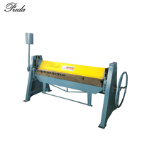 Machine à plier et à cintrer manuelle en tôle Preda 1300 mm pour la fabrication de conduits carrés