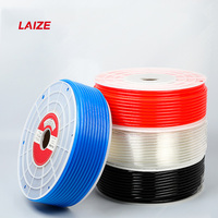 Tuyau pneumatique flexible en PU, tubes en plastique 4/6/8/10/12/14/16 et transparents, orange, bleu, noir, carton fourni
