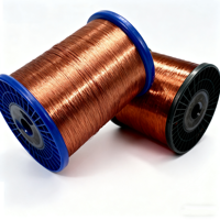 Alambre de Aluminio Esmaltado de Calibre 38 SCSX para Bobinado de Motores de Transformadores Industriales, Construcción, Automoción, con Certificación ROHS para Clasificación IP65