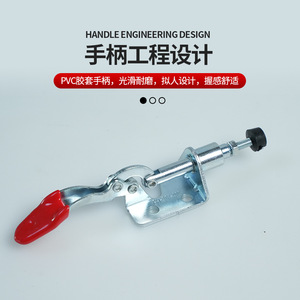 Push Pull <b>Quick</b> <b>Clamp</b> GH 301 AM Stainless Steel Clamping Device For Lathe Tooling Fixtures - Product Image 4