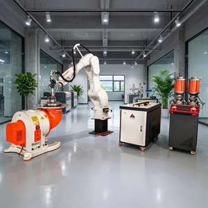 Máquina Robótica de Revestimiento Láser Fuera de Línea Equipada con Sistema Rotatorio para Restauración de Superficies de Cilindros, Rodillos y Cigüeñales - Product Image 2