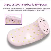 Mini lampe à LED UV Rainbow2 36w Kiara Sky pour salon de manucure à domicile