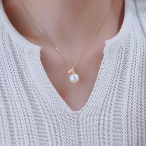 Pendentif en argent S925 avec perles rondes de 9 à 12 mm, support de pendentif pour collier en jade DIY, accessoire de mode 31162 - Product Image 4