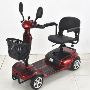 Scooter Eléctrico de Cuatro Ruedas, 15 mph, Plegable, de Aleación de Aluminio, para Uso en Exteriores, Cuidado en el Hogar y Hospitales - Product Image 4