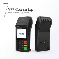 Terminal de point de vente 4G avec lecteur de codes-barres 1D 2D et imprimante thermique 58 mm pour machine de caisse de vente au détail