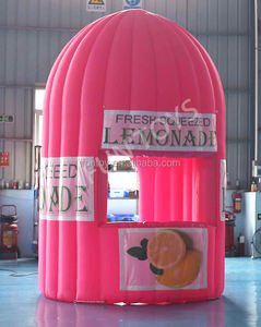 Soporte portátil para comida inflable, tienda de limonada, cabina de soplado para quiosco de centro comercial - Product Image 6