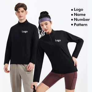 Camiseta Deportiva Unisex de Manga Larga con Cierre de Cremallera, Personalizable con Logotipo, Nombre y Número, para Golf, Running, Entrenamiento y Actividades al Aire Libre - Product Image 4