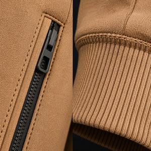 Sweat à capuche technique léger pour homme avec fermeture éclair intégrale et poche sur la manche, fabriqué sur mesure par Cenloong - Product Image 2
