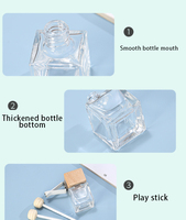 Bouteille de parfum, désodorisant pour voiture, étanche, 7 ml, flacon avec Clip, pour véhicule