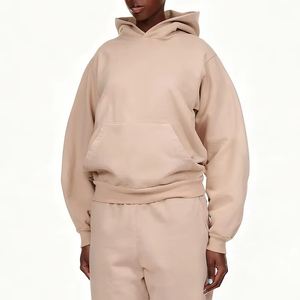 Sudadera con Estampado Puff OEM ODM, 420G, Peso Pesado, Alta Calidad, Unisex, Algodón, Talla Grande, Sudadera Lisa para Hombre, Fabricantes - Product Image 3