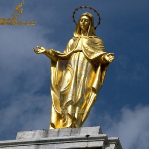 Tôn Giáo ngoài trời Vườn đồng tượng của giả định của Mary điêu khắc - Product Image 4