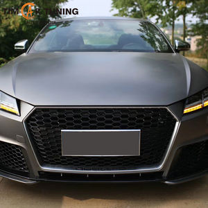 <span class=keywords><strong>TT</strong></span> TTS MK3 Grille noire de style TTRS pour <span class=keywords><strong>TT</strong></span> MK3(2015-2018) Grille avant OEM noir brillant <span class=keywords><strong>RS</strong></span> pour <span class=keywords><strong>TT</strong></span> MK3 Facelift TTRS Style Grill - Product Image 5