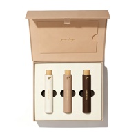 Boîte d'emballage cosmétique de luxe personnalisée en forme de livre, boîte cadeau en carton de haute qualité pour l'emballage de flacons de parfum
