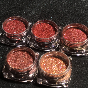 Vegan vẻ đẹp tím xanh đỏ nối tiếp sắt Oxit sắc tố lỏng bột kim loại bóng mắt ba chiều Phấn mắt sắc tố long lanh - Product Image 6