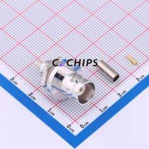 HL-BNC-KY3YB-HY RF Coaxial Connector Connector Connector Inner Hole 2 9.5mm - Product Image 1