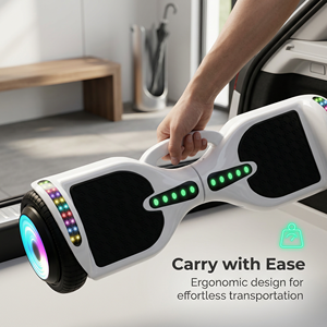 Hoverboard Fuoristrada <span class=keywords><strong>Barreto</strong></span> Rosso Caramella per Adulti, Hoverboard Elettrico a Una Ruota - Product Image 4