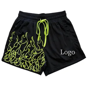 2023 Zomer Custom Snel Droog Basketbal Print Logo Training Korte Ademende Designer 5 In Heren Mesh Shorts