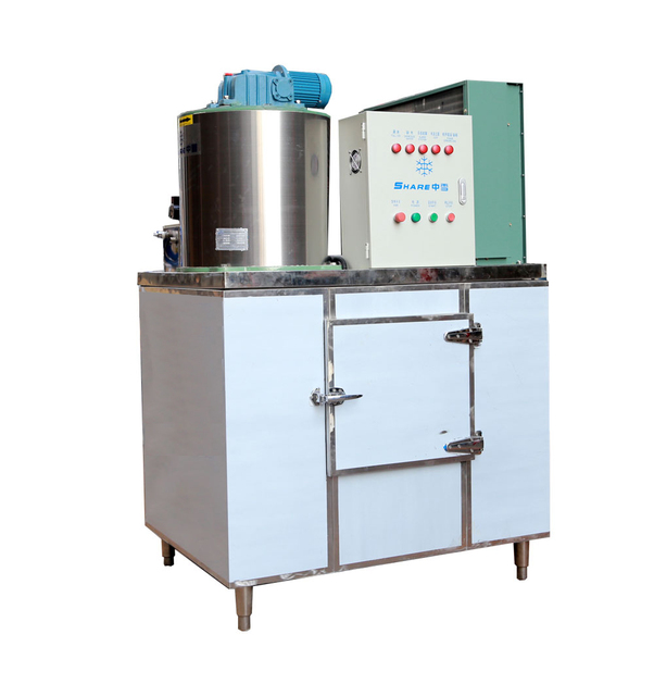 Zxshare Factory Customized Convenience low cost crystal clear ice, Industrial Edible Flake Ice Machine/flake Ice Maker for Fish