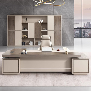 Mobilier de <span class=keywords><strong>bureau</strong></span> <span class=keywords><strong>bureau</strong></span> de chef <span class=keywords><strong>2m</strong></span> gestionnaire de panneaux de particules table de <span class=keywords><strong>bureau</strong></span> exécutive table en forme de L pour le <span class=keywords><strong>bureau</strong></span> - Product Image 3