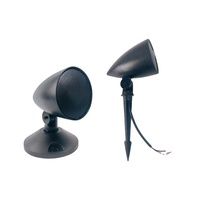 Haut-parleur coaxial de plafond pour musique d'ambiance commerciale, système PA 2 voies encastré pour hôtel, restaurant, bureau, magasin