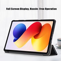 Étui pour tablette en cuir PU fin avec support pliable magnétique, coque intelligente pour Redmi Pad 2 Pro 12.1 2025