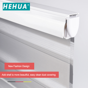 Hot Bán thiết kế hiện đại cơ giới Zebra rèm tùy chỉnh điện cửa sổ con lăn Shades rèm cửa được xây dựng trong vải cho sử dụng hàng ngày - Product Image 5