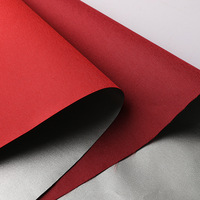 Tissu de doublure imperméable en taffetas enduit PVC PU SLIVER 190T 60gsm, utilisé pour les parapluies et les tentes