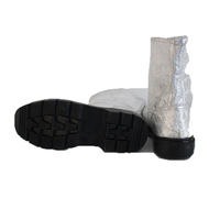 Bottes de protection ignifuges en aluminium, résistantes aux hautes températures, 500 degrés, protection du travail