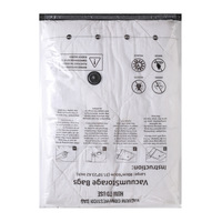Sac de compression sous vide moderne pour la maison avec housse anti-poussière pour vêtements, idéal pour gagner de la place dans le salon