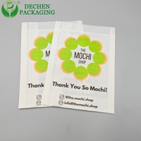 Sacs à emporter en papier kraft compostable pour poulet, hot-dogs et sushis avec impression offset pour les concessions