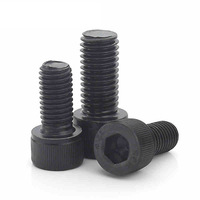 Tornillo de Cabeza Hexagonal DIN912 de Acero al Carbono con Acabado en Óxido Negro Grado 8.8 10.9 12.9 M10