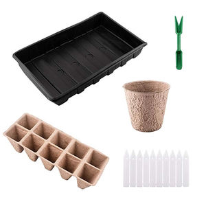 Muestras gratis que dar jardín biodegradables de jardín turba Kit olla con guantes de jardín T-marcadores de herramientas - Product Image 4